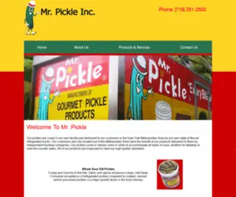 Mrpickleinc.com(Mrpickleinc) Screenshot