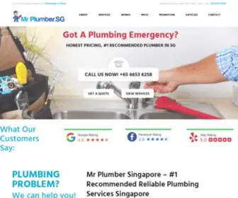 MRplumber.sg(Mr Plumber Singapore) Screenshot