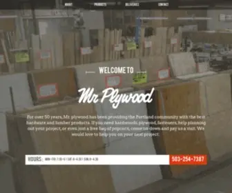 MRPLywoodinc.com(MRPLywoodinc) Screenshot