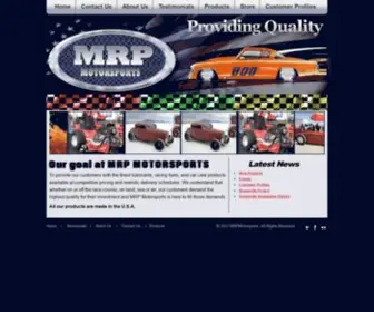 MRpmotorsports.net(Home page) Screenshot