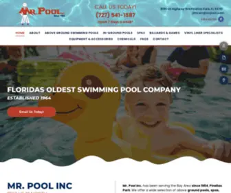 Mrpool.com(Mr Pool Inc) Screenshot