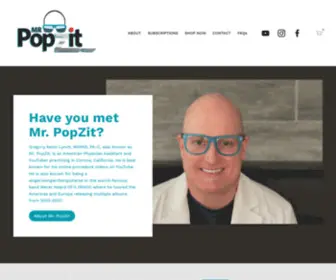 Mrpopzit.com(Pop Zit) Screenshot