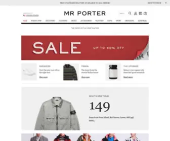 Mrporter.com(MR PORTER) Screenshot