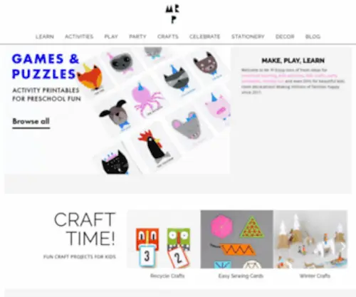 MRprintables.com(Fun printable activities for kids and family) Screenshot