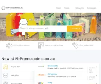 MRpromocode.com.au(ALL Promo codes) Screenshot