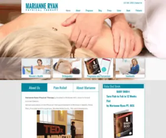 MRPTNY.com(Marianne Ryan Physical Therapy Marianne Ryan Physical Therapy) Screenshot