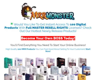 MRR-Monster.com(MRR Monster) Screenshot