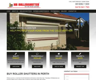 Mrrollershutter.com.au(Roller Shutters in Perth) Screenshot