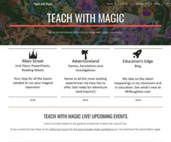 Mrroughton.com(Teach with Magic) Screenshot