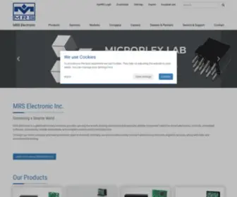 MRS-Electronics.com(MRS Electronic) Screenshot