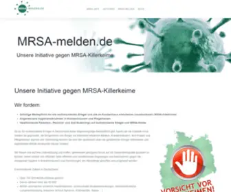 Mrsa-Melden.de(Mrsa Melden) Screenshot