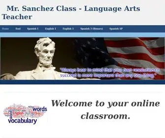 Mrsanchezclass.com(  Mr) Screenshot