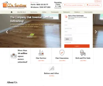 Mrsandless.com.au(Wood Floor) Screenshot