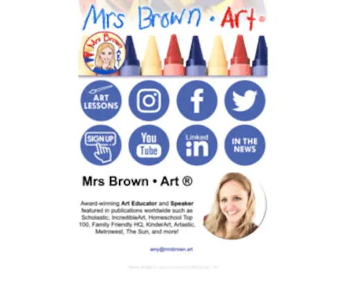 MRSbrownart.com(Art ®) Screenshot