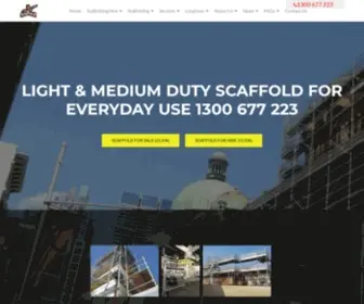 MRscaffold.com.au(Scaffolding Sales & Hire Sydney Melbourne Brisbane Perth) Screenshot