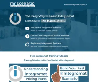 MRscenar.io(The Easy Way to Learn Integromat) Screenshot