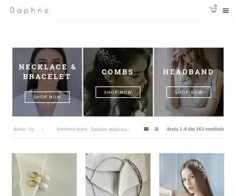 MRsdaphne.ro(Accesoriile Daphne sunt realizate manual din cele mai bune materiale) Screenshot