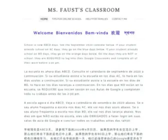 MRsfaust.net(FAUST'S CLASSROOM) Screenshot