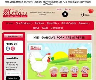 MRsgarcias.com.ph(Mrs. Garcia's) Screenshot