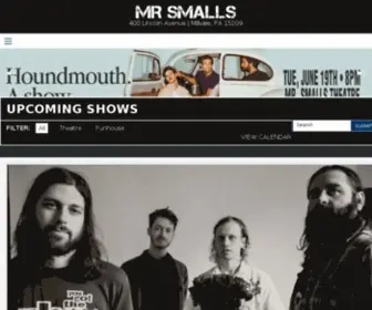 MRsmalls.com(Recording studio) Screenshot