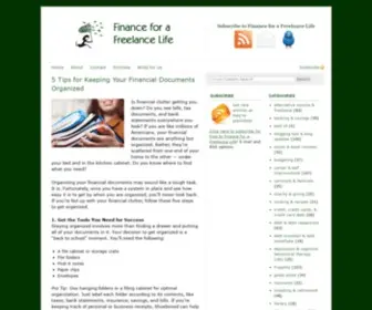 MRsmicah.com(Finance for a Freelance Life) Screenshot