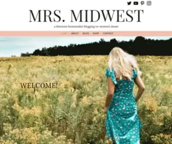 MRsmidwest.com(Mrs. Midwest) Screenshot