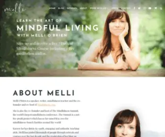 MRsmindfulness.com(Melli O'Brien) Screenshot