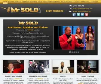 Mrsold.com.au(Mr SOLD) Screenshot