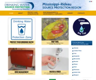 Mrsourcewater.ca(Mississippi-Rideau Source Water Protection) Screenshot