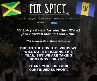 MRspicy.co.uk(Mr Spicy) Screenshot