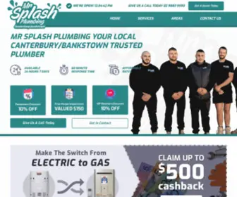 MRSplashcanterburybankstown.com.au(Canterbury Bankstown Plumber from Mr) Screenshot