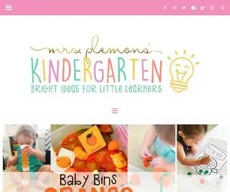 MRSplemonskindergarten.com(Plemons' Kindergarten) Screenshot