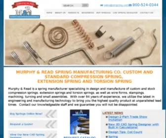 MRSpring.com(Murphy & Read) Screenshot