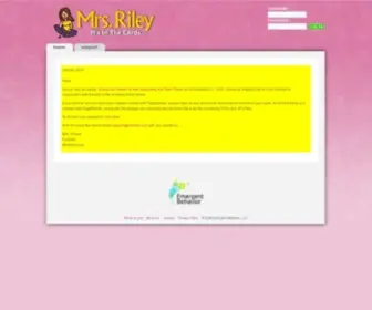 MRsriley.com(Mrs. Riley) Screenshot