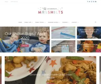 MRSshilts.co.uk(UK Family Lifestyle Blog) Screenshot