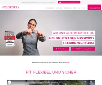 MRSsporty.ch(Mrs.Sporty) Screenshot