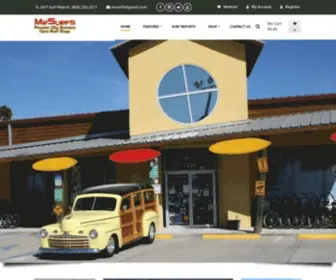 Mrsurfs.com(The Emerald Coast's Premium Surf Shop) Screenshot