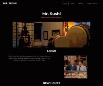 Mrsushidallas.com(SUSHI) Screenshot