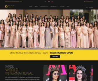 MRsWorldinternational.com(Be the Next Beauty Queen. Life changing opportunity) Screenshot