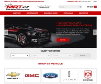 MRT-Direct.com(Premium Handcrafted Aftermarket Performance Exhaust Systems Made in the USA) Screenshot