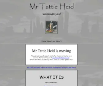 Mrtattieheid.com(Mr Tattie Heid Home) Screenshot