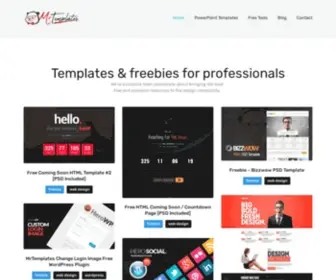 Mrtemplates.com(Photoshop Mockup Templates For Creative Designers) Screenshot