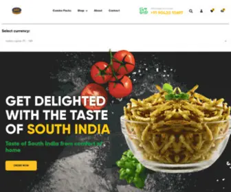 MRthomefoods.com(Enjoy freshly prepared south Indian food from the comfort of your home and the name) Screenshot