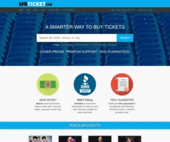 Mrticket.com(Sports tickets) Screenshot