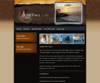 MRtracy.com(MRtracy) Screenshot