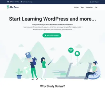 Mrtutor.pk(Online WordPress Training Course in Pakistan) Screenshot