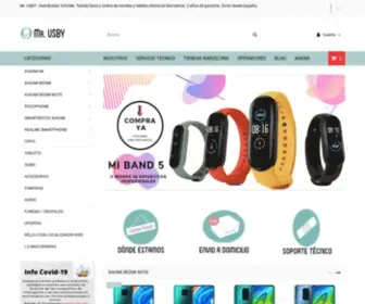 Mrusby.com(Móviles chinos Barcelona) Screenshot