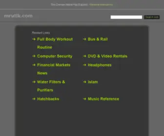 Mrutik.com(Mrutik) Screenshot