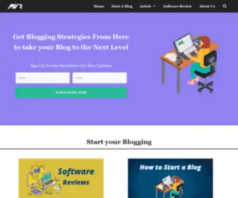 Mrvivekrao.com(Want to learn how to start a blog) Screenshot