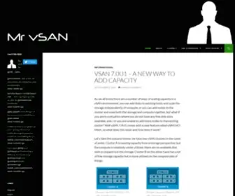 MRvsan.com(It's all about VMware vSAN) Screenshot